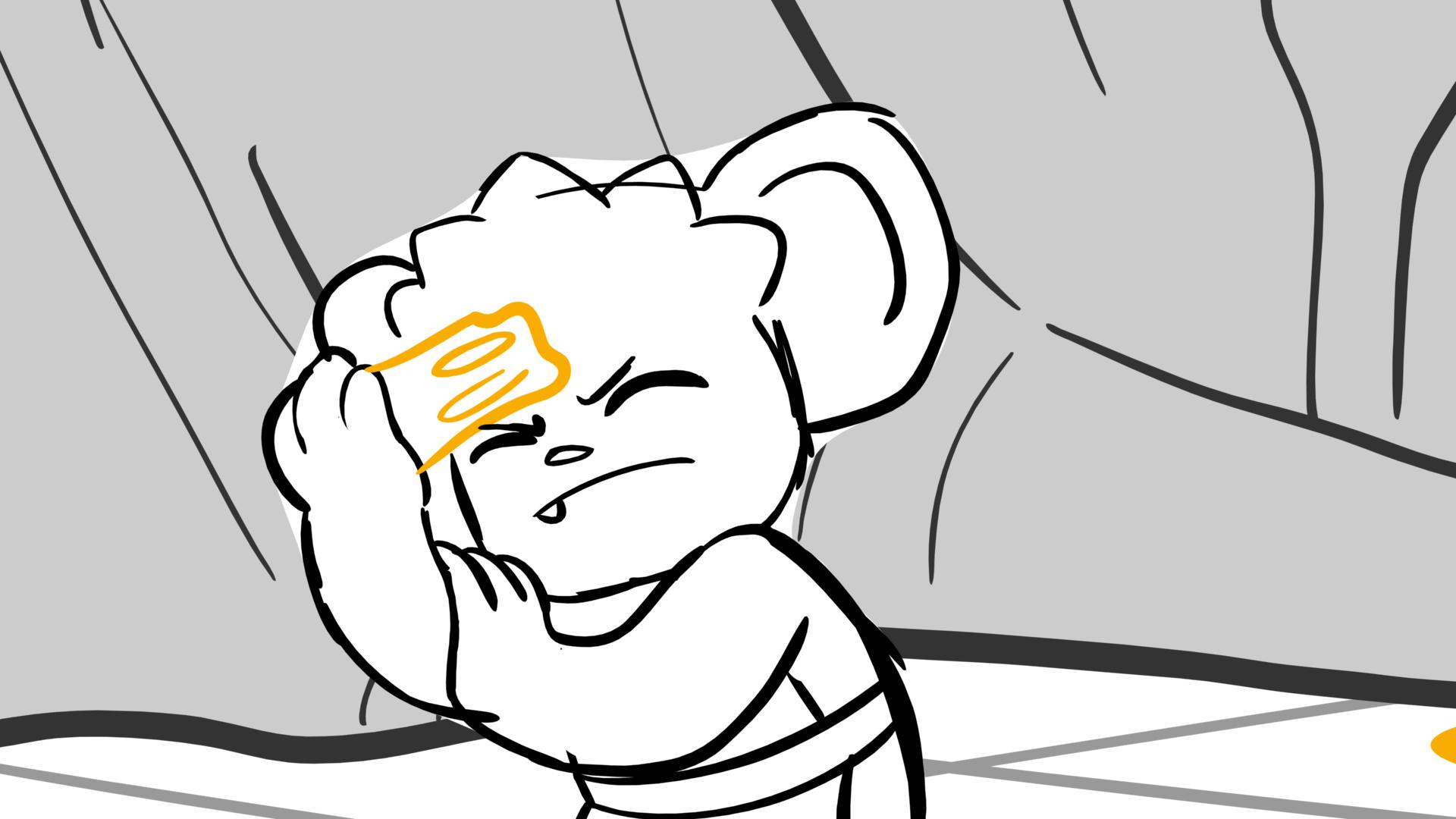 Fun with Nubs — Ep. 112, lámina 024, storyboard by Melissa Ballesteros
